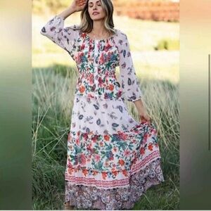 Floral Boho Maxi Dress from Anthropologie